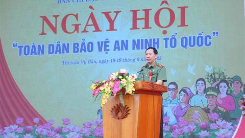 Ngày hội Toàn dân bảo vệ an ninh Tổ quốc tại tỉnh Hòa Bình 