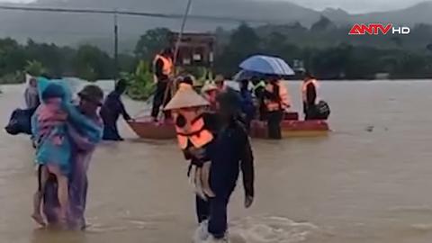 Mưa lớn gây ngập úng nặng tại nhiều địa bàn Thái Nguyên 