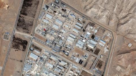 Israel công bố hình ảnh cơ sở hạt nhân Isfahan của Iran bị phá hủy