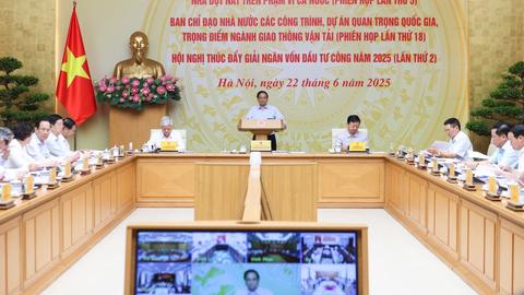 Thủ tướng yêu cầu các bộ, ngành, địa phương hoàn thành các dự án trọng điểm quốc gia