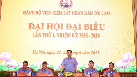 Đại hội đại biểu Đảng bộ Viện Kiểm sát nhân dân tối cao lần thứ I, nhiệm kỳ 2025-2030