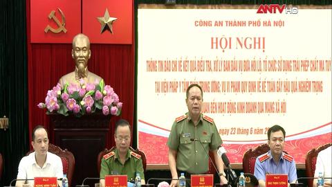 Công an TP Hà Nội thông tin triệt phá hai vụ án lớn