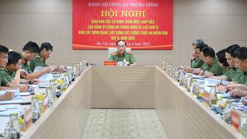 Tiếp tục làm tốt công tác tham mưu xây dựng Đảng, xây dựng lực lượng CAND