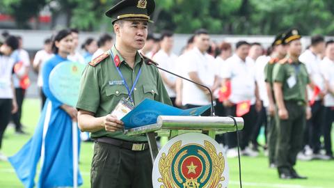 Khai mạc Hội thao Công an Thủ đô năm 2025