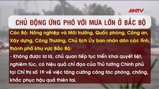 Chủ động ứng phó với mưa lớn ở Bắc Bộ