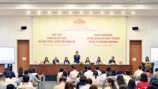  Họp báo công bố kết quả Kỳ họp thứ 9, Quốc hội khóa XV