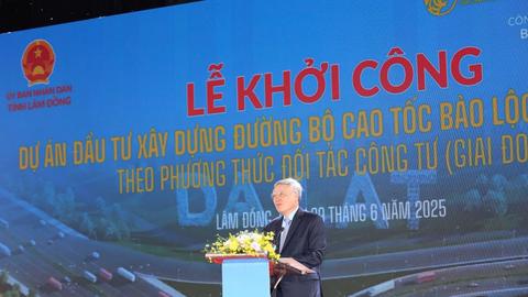 Khởi công dự án cao tốc Bảo Lộc – Liên Khương