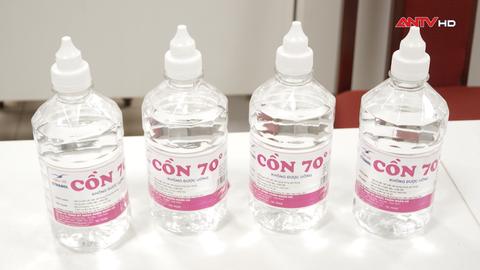 Cẩn trọng với cồn y tế giả