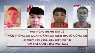 Công an tỉnh Bắc Ninh truy nã 4 đối tượng 