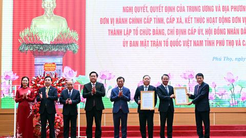 Đại tướng Lương Tam Quang: Đưa Phú Thọ trở thành cực tăng trưởng vùng trung du Bắc Bộ 
