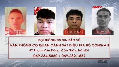 Công an tỉnh Bắc Ninh truy nã 4 đối tượng