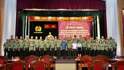 Học viện An ninh nhân dân phát động cao điểm bảo vệ nền tảng tư tưởng của Đảng