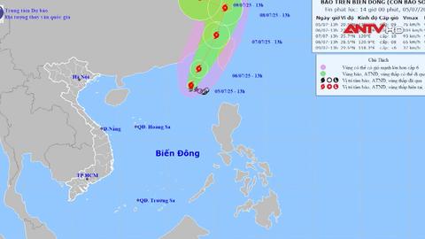 Cập nhật tin bão số 2