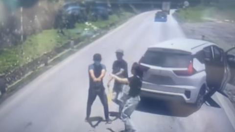 Làm rõ vụ rút vật giống súng ra đe dọa tài xế trên đèo Đá Trắng