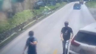 Vụ rút súng đe dọa tài xế: Tạm giữ các đối tượng liên quan