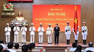 Chủ tịch nước Lương Cường dự hội nghị sơ kết công tác 6 tháng đầu năm của Bộ Công an