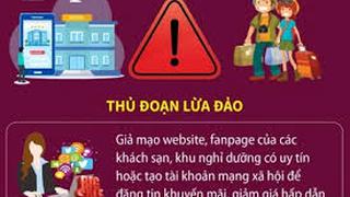 Cảnh giác các thủ đoạn lừa đảo mùa du lịch