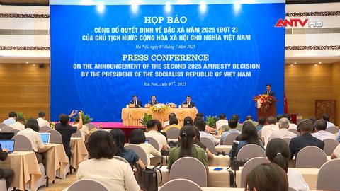 Công bố quyết định đặc xá năm 2025 (đợt 2)