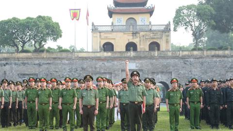 Công an TP. Hà Nội phát động thi đua hướng đến kỷ niệm 80 năm truyền thống CAND