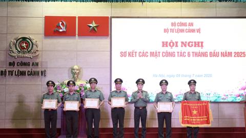 Bộ Tư lệnh Cảnh vệ sơ kết công tác 6 tháng đầu năm 2025