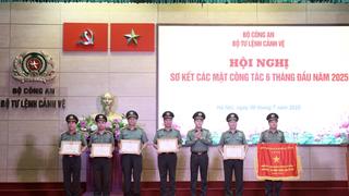 Bộ Tư lệnh Cảnh vệ sơ kết công tác 6 tháng đầu năm 2025