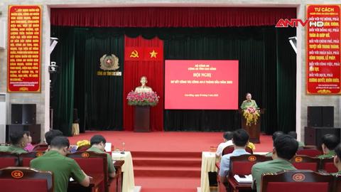 Công an tỉnh Cao Bằng sơ kết công tác công an 6 tháng đầu năm 2025