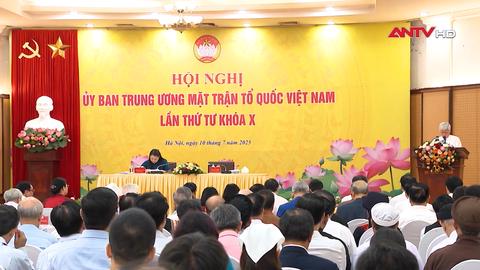 Khai mạc Hội nghị UBTƯ MTTQ Việt Nam lần thứ tư, khóa X