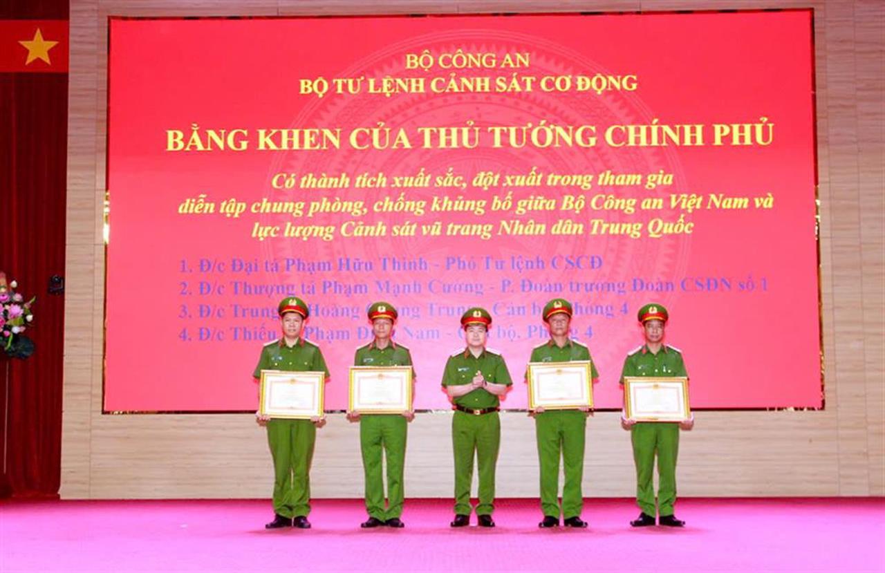 Bộ tư lệnh Cảnh sát cơ động sơ kết 6 tháng đầu năm 2025