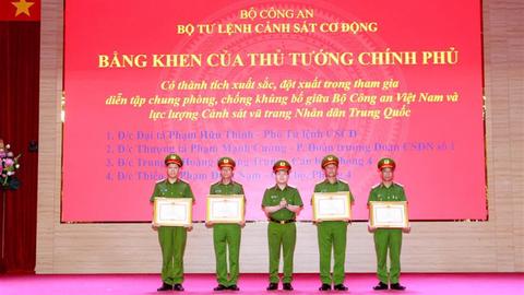 Bộ tư lệnh Cảnh sát cơ động sơ kết 6 tháng đầu năm 2025
