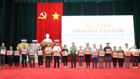 Ngày hội Toàn dân bảo vệ ANTQ xã Phát Diệm, tỉnh Ninh Bình