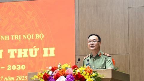 Đảng bộ Cục An ninh chính trị nội bộ gương mẫu, đi đầu trong thực hiện sứ mệnh bảo vệ Đảng