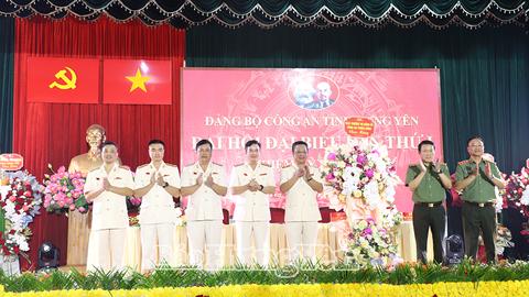 Bộ trưởng Lương Tam Quang dự Đại hội đại biểu Đảng bộ Công an tỉnh Hưng Yên lần thứ I