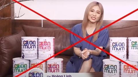 MC Hoàng Linh bị phạt hơn 100 triệu vì quảng cáo sữa HIUP 27