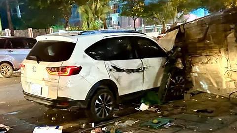 Tạm giữ hình sự lái xe gây tai nạn liên hoàn tại Dương Nội 