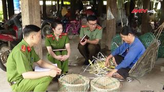 Công an xã nỗ lực phục vụ nhân dân