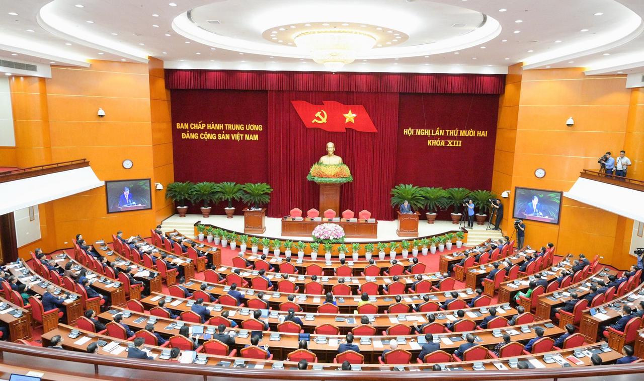 Bế mạc Hội nghị lần thứ 12, Ban Chấp hành Trung ương Đảng khóa XIII