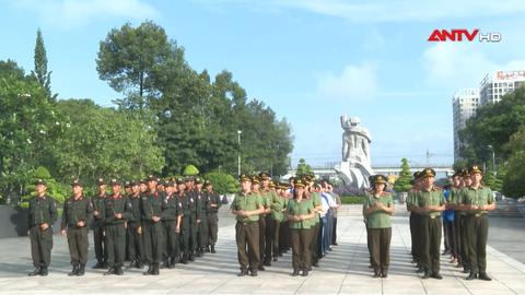 Tuổi trẻ CAND tri ân các Anh hùng liệt sỹ