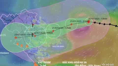 Bão số 3 ảnh hưởng rộng, gây mưa rất lớn 