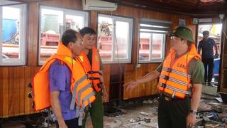 Khám nghiệm hiện trường, giám định kỹ thuật làm rõ nguyên nhân lật tàu Vịnh Xanh 58