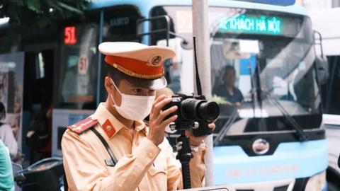 Tăng cường kiểm tra vi phạm xe khách qua camera hành trình 