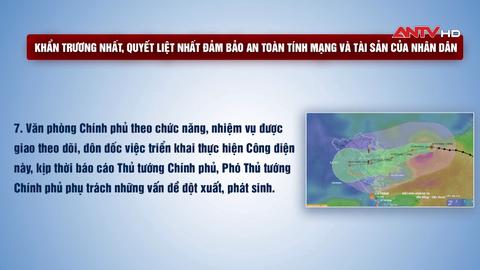 Công điện của Thủ tướng chỉ đạo triển khai ứng phó khẩn cấp bão số 3