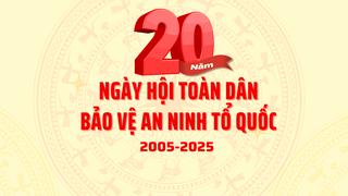 20 năm Ngày hội Toàn dân bảo vệ an ninh Tổ quốc