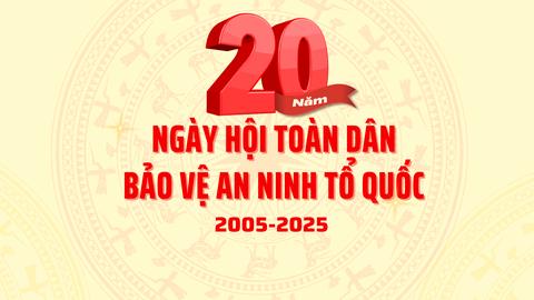 20 năm Ngày hội Toàn dân bảo vệ an ninh Tổ quốc