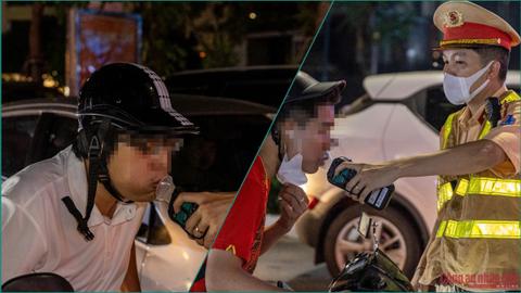 Mật phục phát hiện từ sớm tài xế vi phạm nồng độ cồn