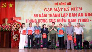 Gặp mặt kỷ niệm 65 năm thành lập Ban An ninh Trung ương Cục miền Nam