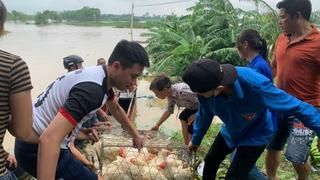 Di dời hơn 1000 người dân tránh lũ đến nơi an toàn tại Vườn quốc gia Pù Mát