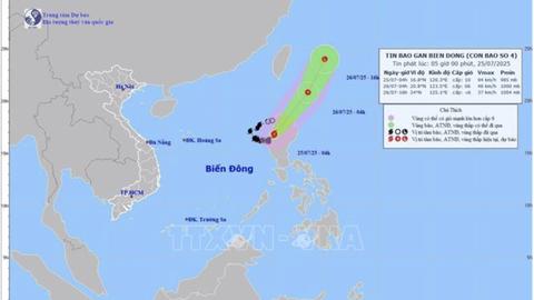 Bão số 4 đổ bộ vào đảo Luzon, Philippines