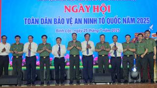 Thứ trưởng Phạm Thế Tùng dự Ngày hội toàn dân bảo vệ an ninh Tổ quốc phường Bình Lộc
