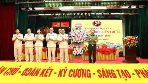 Đại hội đại biểu Đảng bộ Cục Hậu cần nhiệm kỳ 2025 – 2030