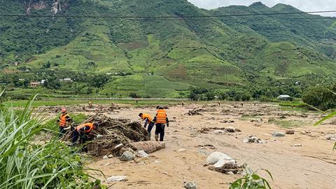 Công điện của Bộ Công an về khắc phục hậu quả lũ quét, sạt lở đất tại Sơn La 